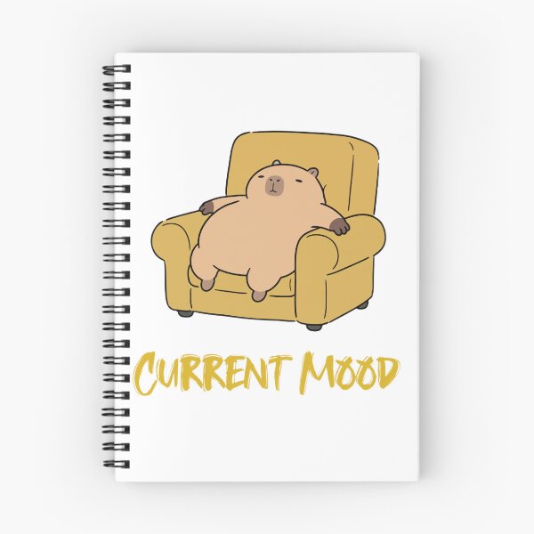 Item preview, Current Mood Capybara in Armchair designed and sold by IvanaIka.