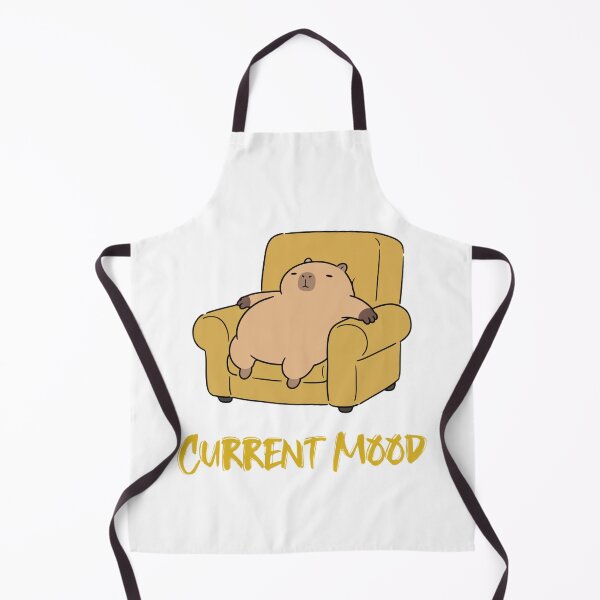 Item preview, Current Mood Capybara in Armchair designed and sold by IvanaIka.