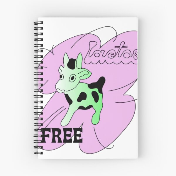 Item preview, Lactose Free Cute Retro Cow designed and sold by Bohepa.