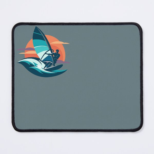 Item preview, Sea Vibes - Dynamic Windsurfer Sunset designed and sold by SilentPowerArt.