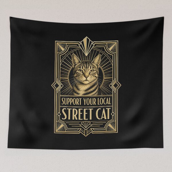 Item preview, Support Your Local Street Cats  designed and sold by AMICO77.