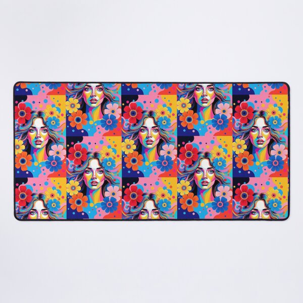 Item preview, Rainbow Flower Power designed and sold by HappyOops.