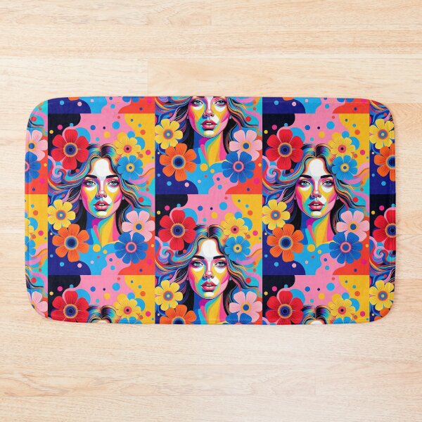 Item preview, Rainbow Flower Power designed and sold by HappyOops.