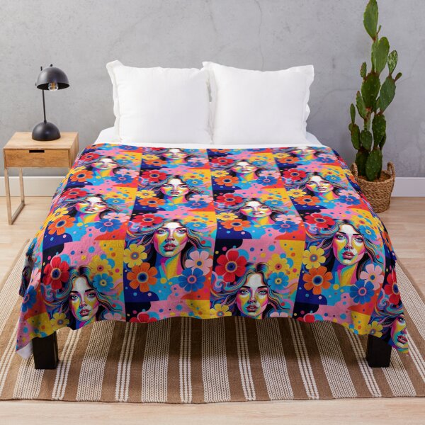 Item preview, Rainbow Flower Power designed and sold by HappyOops.