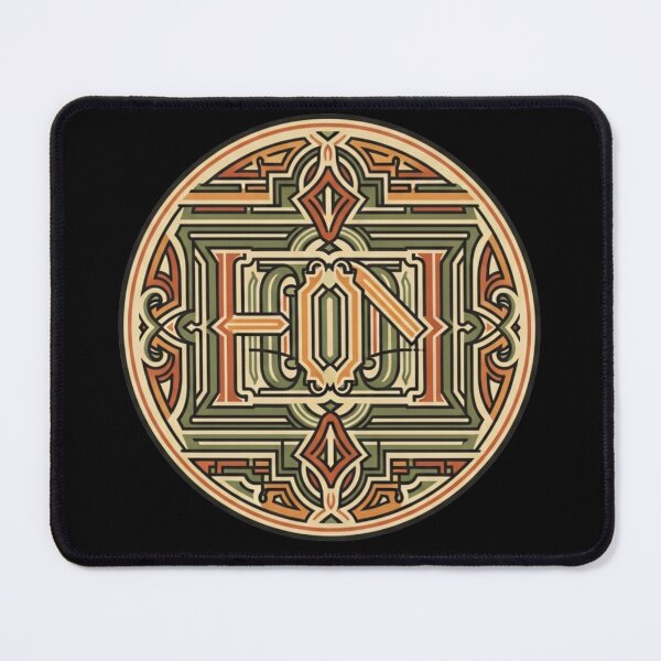 Item preview, EON Vintage Art Deco Monogram - Retro Symmetrical Emblem Design designed and sold by Dzblack.