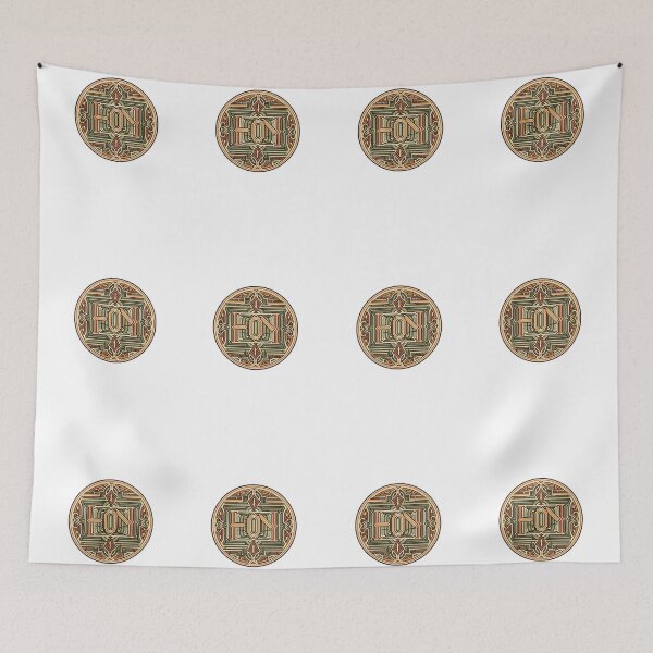 Item preview, EON Vintage Art Deco Monogram - Retro Symmetrical Emblem Design designed and sold by Dzblack.