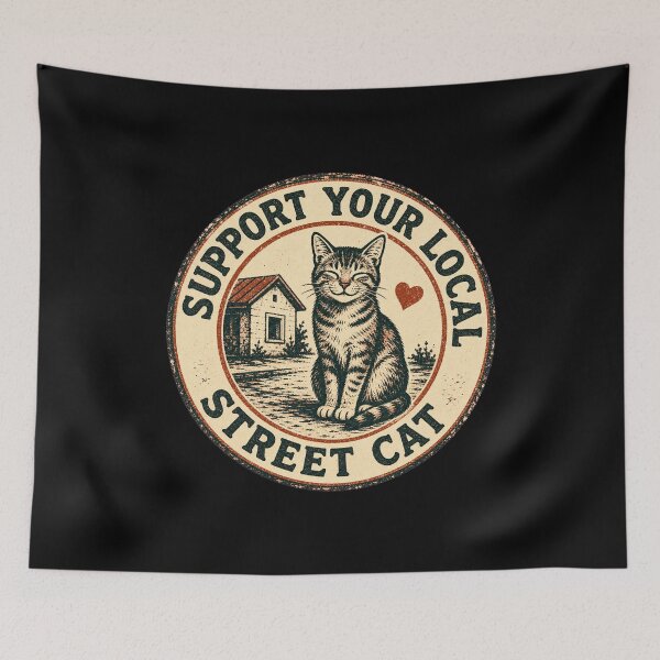 Item preview, Support Your Local Street Cats  designed and sold by AMICO77.