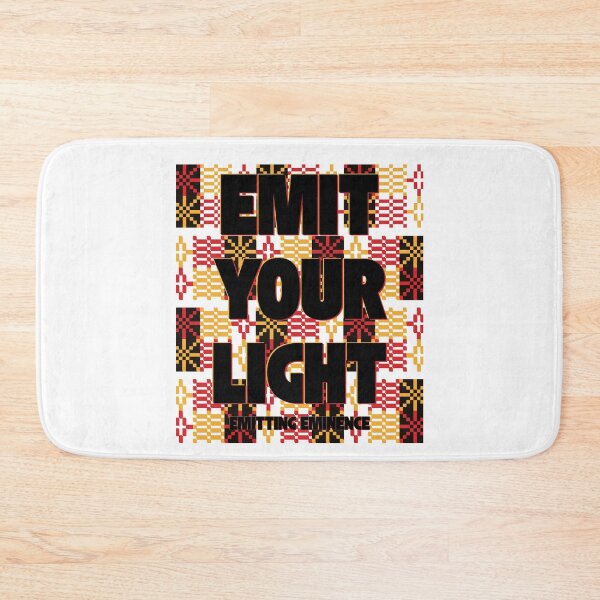 Item preview, Retro Woven Pattern Emit Your Light designed and sold by Emit Eminence.