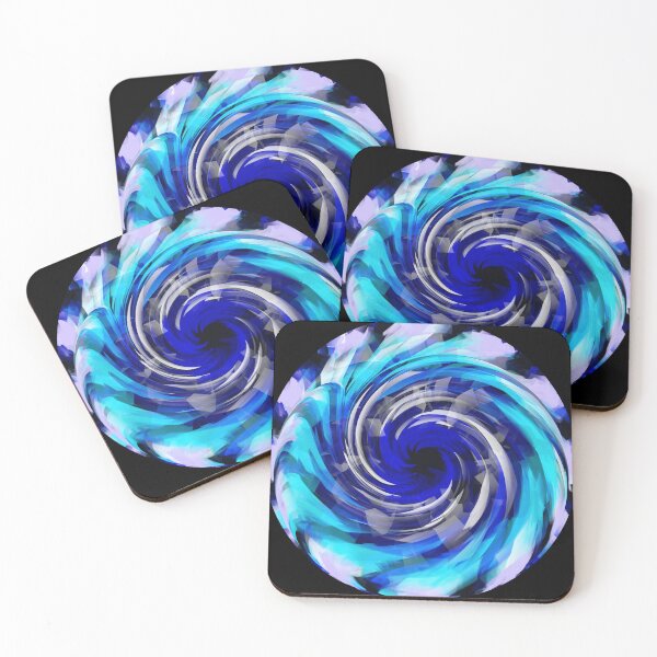 Item preview, Un remolino azul brillante designed and sold by Tiia Vissak.