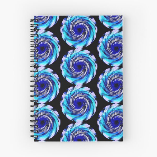 Item preview, A bright blue whirl designed and sold by Tiia Vissak.