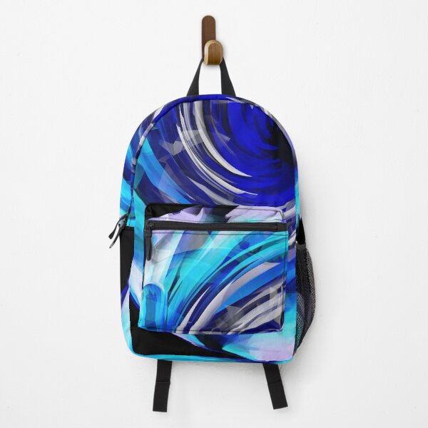 Item preview, A bright blue whirl designed and sold by Tiia Vissak.