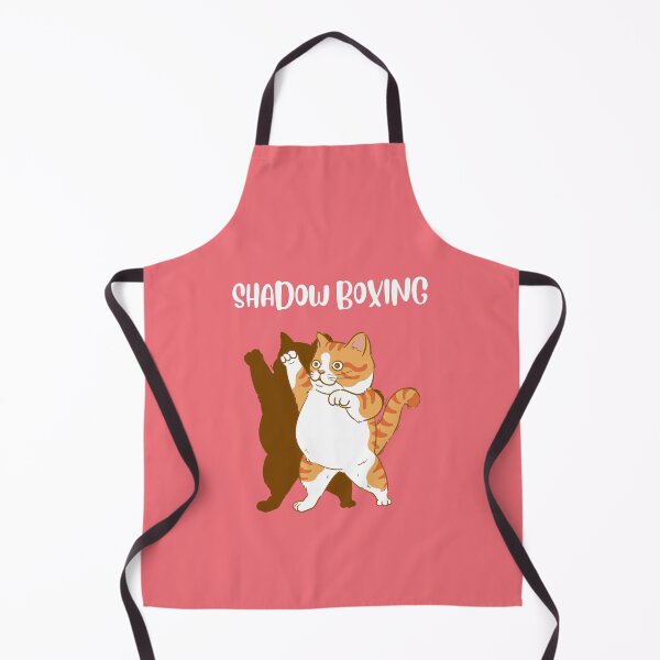Item preview, Shadow boxing, ginger and white cat designed and sold by BritishDelights.