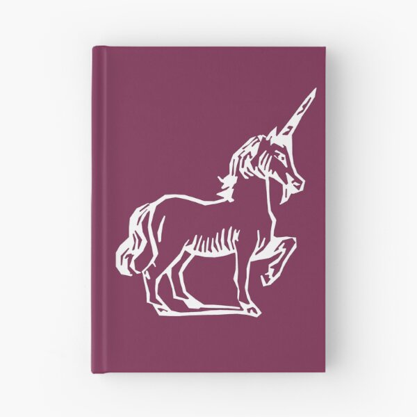 Item preview, White medieval Unicorn designed and sold by lapin-agile.