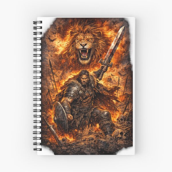 Item preview, Lionheart Warrior – Rise Through the Fire designed and sold by CMA Design Studio.