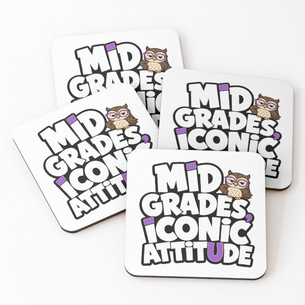 Item preview, Funny Owl Student Sticker | Mid Grades Iconic Attitude | School Meme Gift designed and sold by Gremlin Hours.