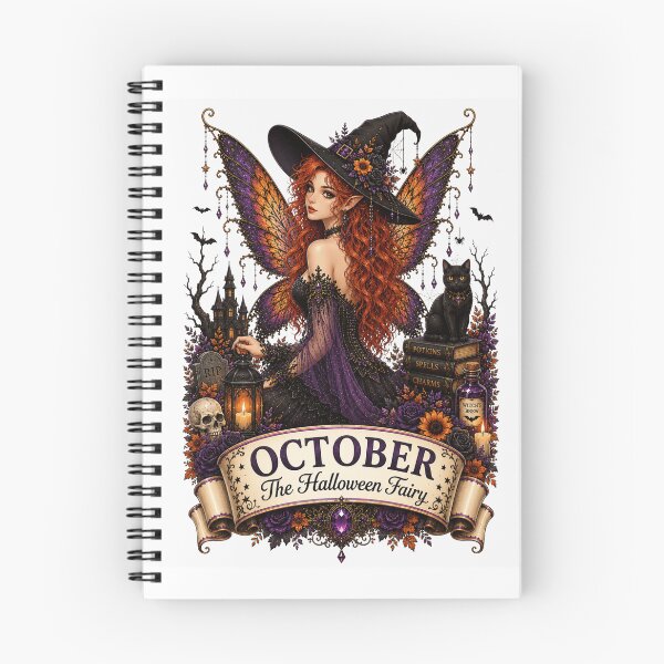Item preview, October Halloween Fairy Gothic Fantasy designed and sold by RoPrincess.