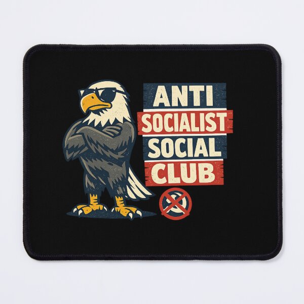 Item preview, Anti socialist social club designed and sold by HiPatti.