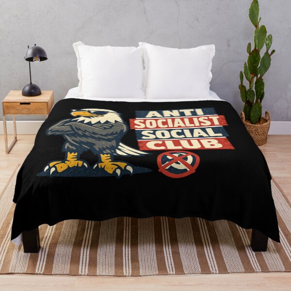 Item preview, Anti socialist social club designed and sold by HiPatti.