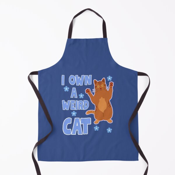 Item preview, I own a weird cat, crazy ginger cat designed and sold by BritishDelights.