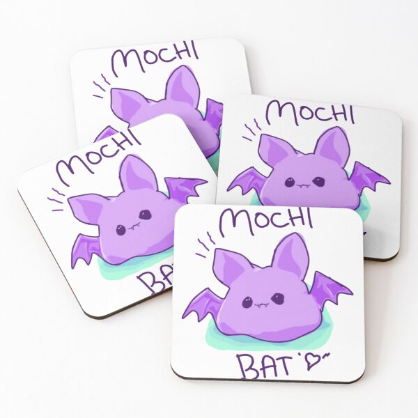 Item preview, Mochi Bat Cute Kawaii Spooky designed and sold by Bohepa.