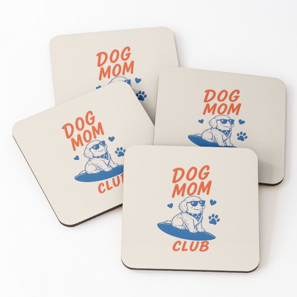 Item preview, Dog Mom Club Vintage Retro Dog Lover T-Shirt designed and sold by PixelForge11.