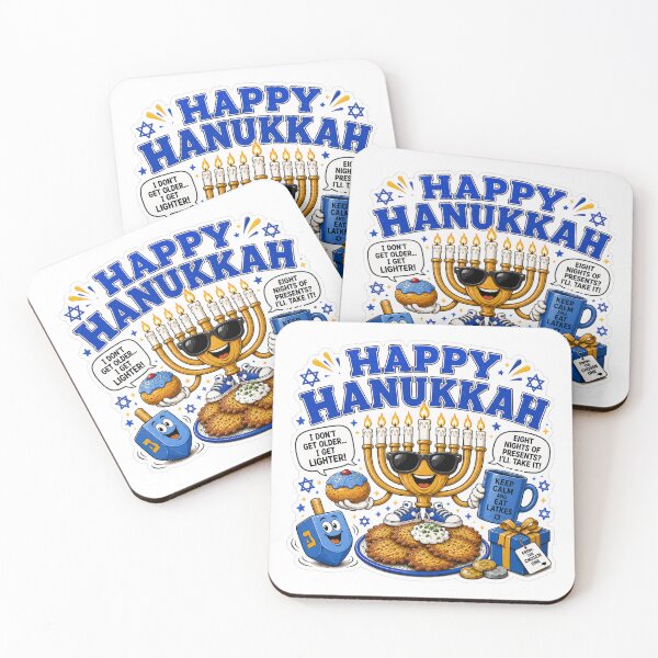 Item preview, Happy Hanukkah designed and sold by LewpyG.