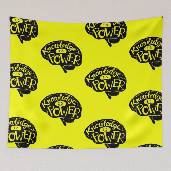 Item preview, Knowledge is POWER designed and sold by whatafabday.