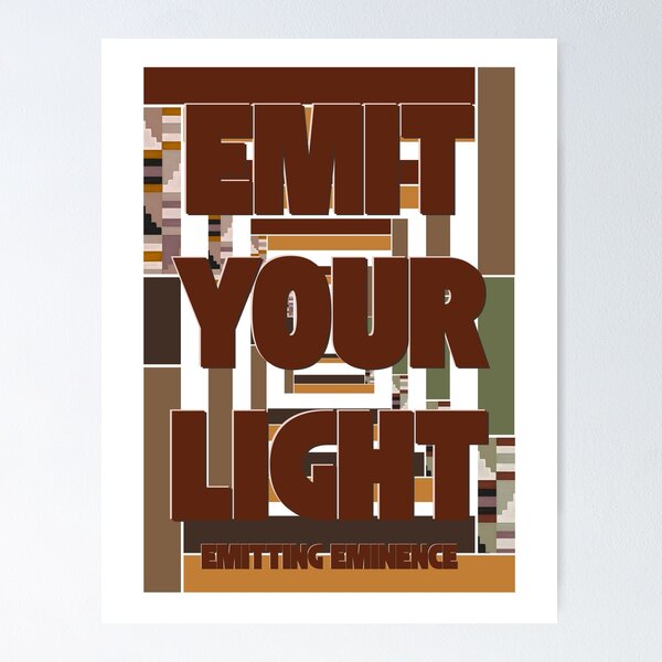 Item preview, Earthy Retro Geometric Blocks Emit Your Light designed and sold by Emit Eminence.