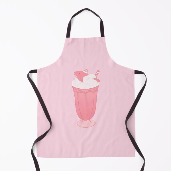 Item preview, Shark Strawberry Shake designed and sold by Meg's Sketchbook.