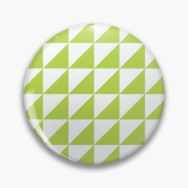 Item preview, White And Lime Triangle Mosaic Pattern designed and sold by pattern-archive.