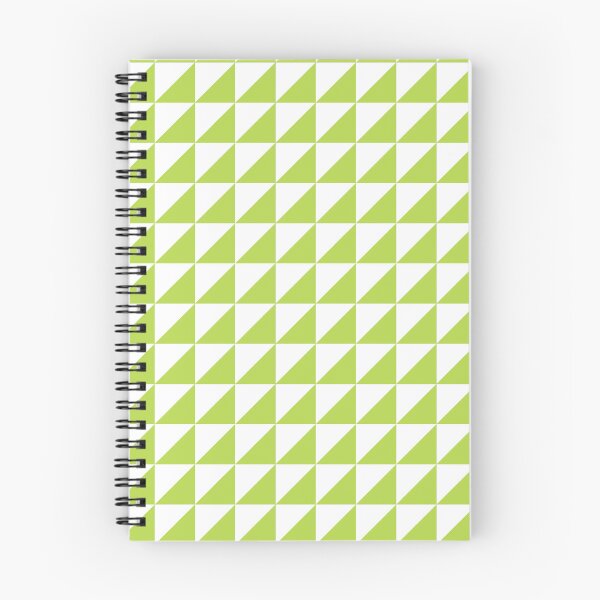 Item preview, White And Lime Triangle Mosaic Pattern designed and sold by pattern-archive.