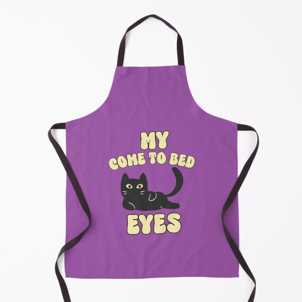 Item preview, My come to bed eyes, sassy black cat designed and sold by BritishDelights.