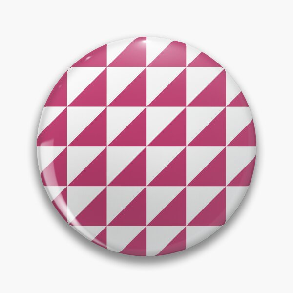 Item preview, White And Magenta Triangle Mosaic Pattern designed and sold by pattern-archive.