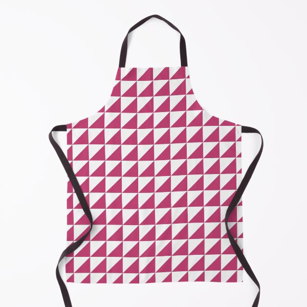 Item preview, White And Magenta Triangle Mosaic Pattern designed and sold by pattern-archive.