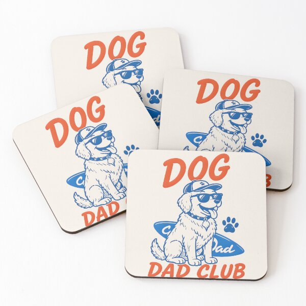 Item preview, Dog Dad Club Vintage Retro Dog Lover T-Shirt designed and sold by PixelForge11.
