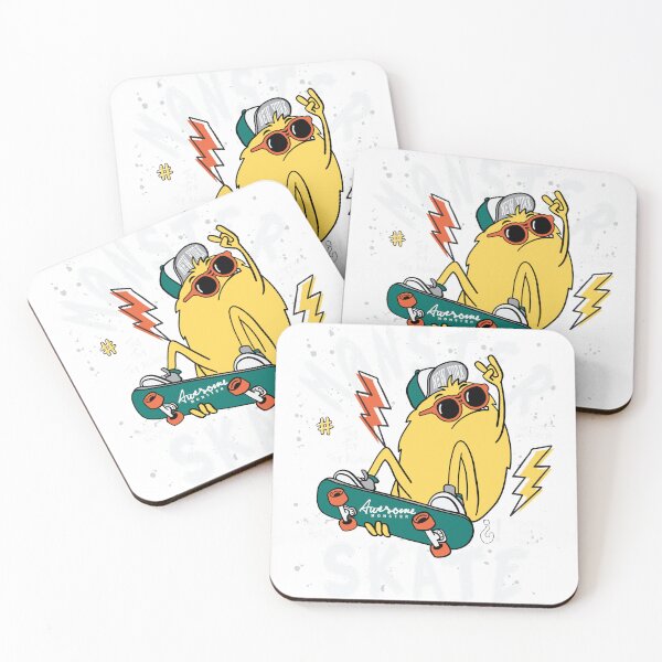 Item preview, Awesome Monster Skateboard Cartoon | Cool Skater Character Streetwear Design designed and sold by Rogue Heart Collective™.