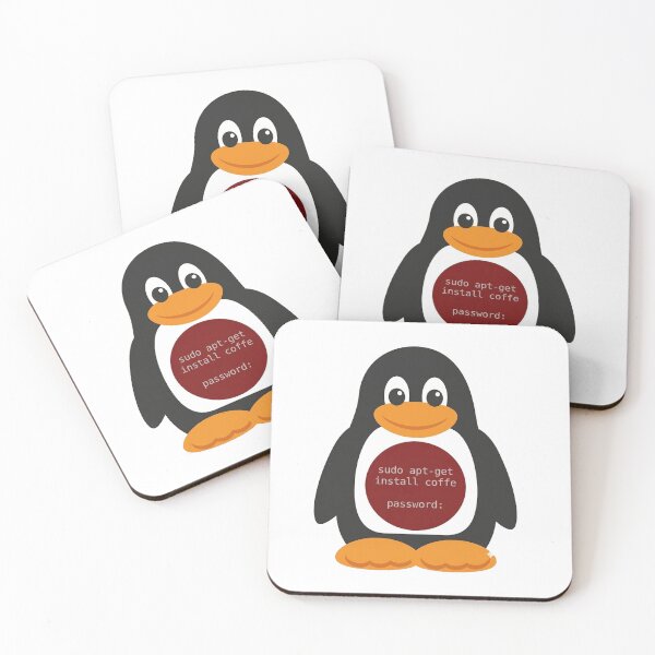 Item preview, sudo apt-get install coffe red designed and sold by Ctrl+Alt+Store.
