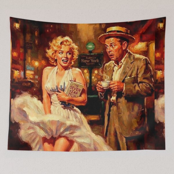 Item preview, The Seven Year Itch Fine Art Tribute designed and sold by Art's Diner.