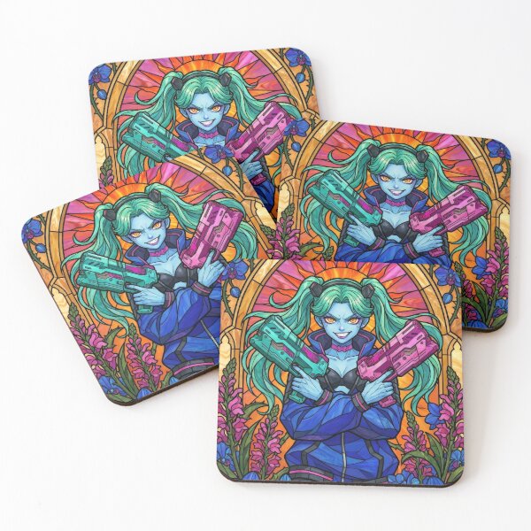 Item preview, Stained Glass Rebecca designed and sold by Thunderbelts.