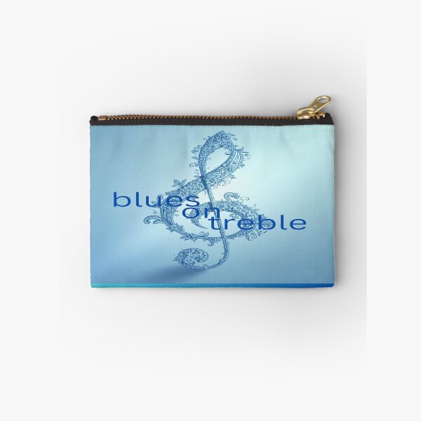 Item preview, Blues On Treble Clef designed and sold by BrightrDayMusicArt.