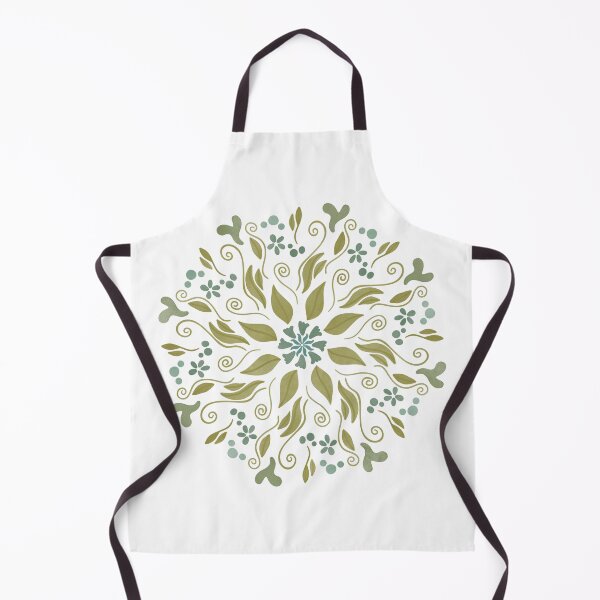Item preview, Hand-Drawn Scandinavian Folk Art Mandala designed and sold by WEBiC-ART Creative Studio.