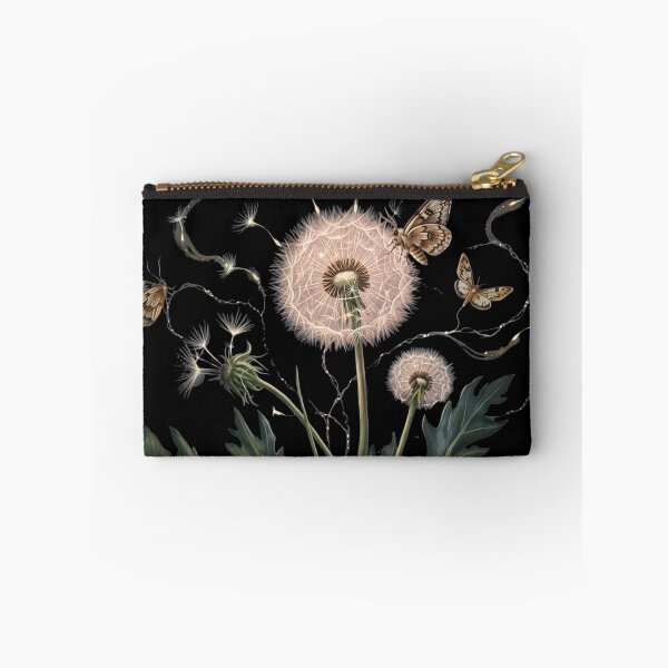 Item preview, Mystical Dandelion and Moths in a Glowing Night Garden designed and sold by ezuldeen48.