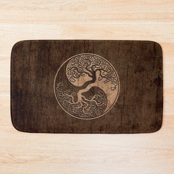 Item preview, Yin Yang Tree Wood Grain Effect designed and sold by JeffBartels.