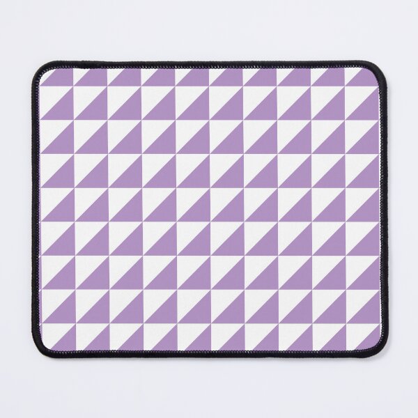 Item preview, White And Purple Triangle Mosaic Pattern designed and sold by pattern-archive.
