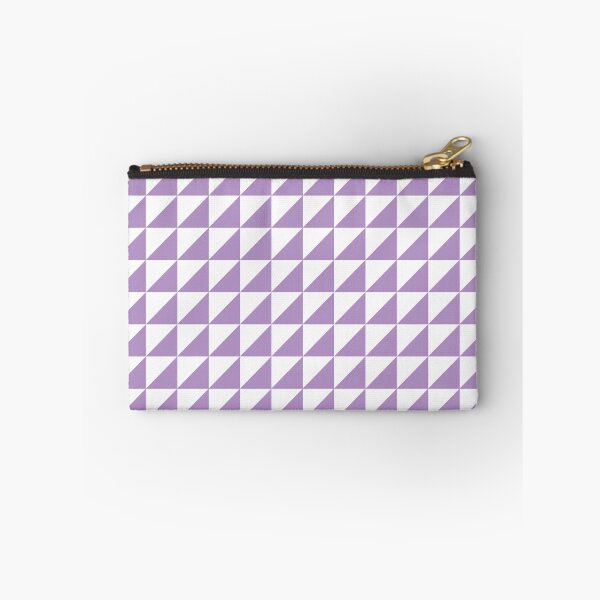 Item preview, White And Purple Triangle Mosaic Pattern designed and sold by pattern-archive.