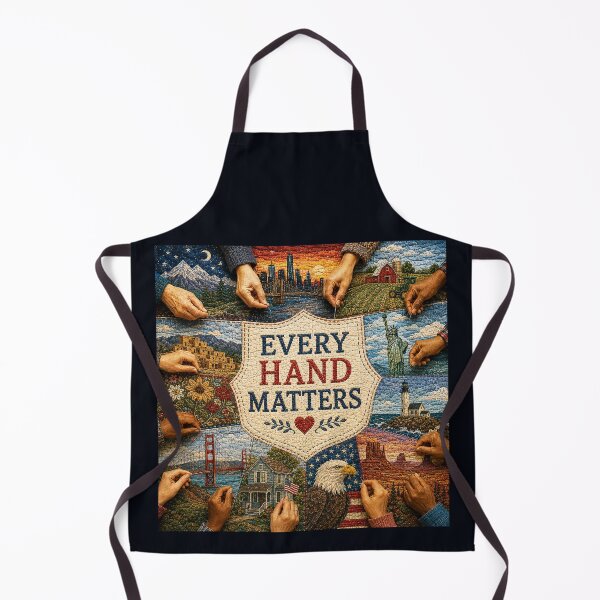 Item preview, ✂️ STITCHED TOGETHER COLLECTION ✂️- ❤️ - Every Hand Matters designed and sold by WheelieGdArt.