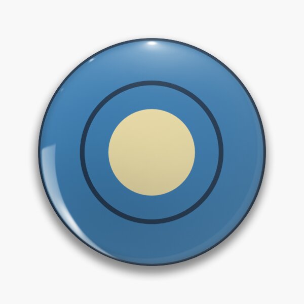 Item preview, Blue circles with yellow accent on blue background designed and sold by Chantal creates.