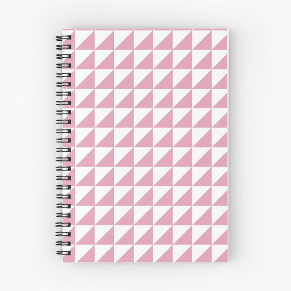 Item preview, White And Rose Triangle Mosaic Pattern designed and sold by pattern-archive.