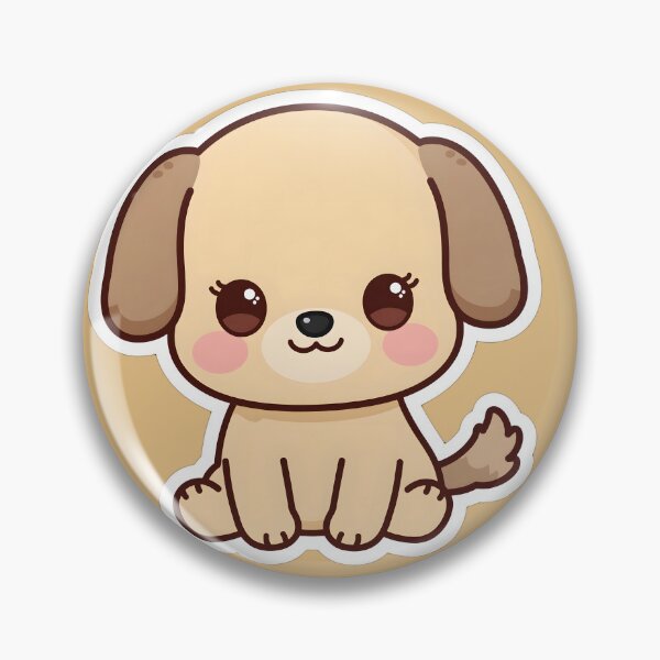 Item preview, cute brown dog designed and sold by MMateka.