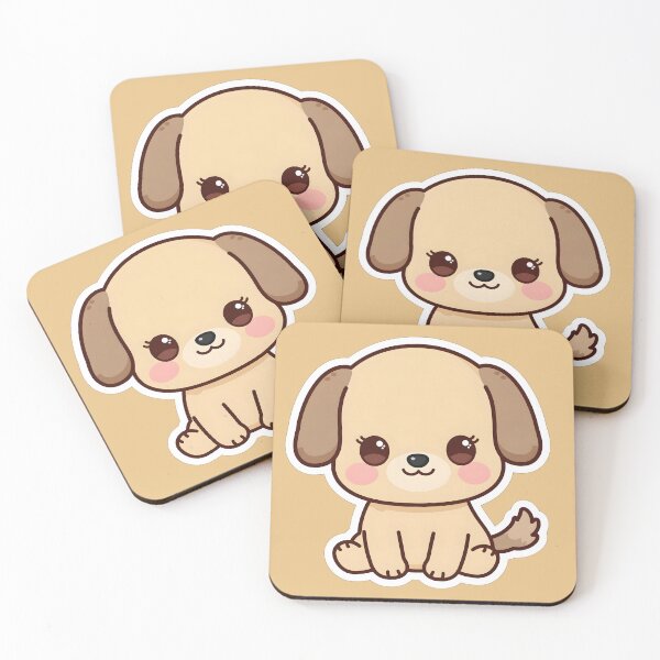Item preview, cute brown dog designed and sold by MMateka.